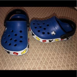 SOLD!! Crocband Mickey Mouse Clog
